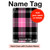 S3091 Pink Plaid Pattern Hülle Schutzhülle Taschen für iPad 10.2 (2021,2020,2019), iPad 9 8 7