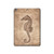 S3214 Seahorse Skeleton Fossil Hülle Schutzhülle Taschen für iPad 10.2 (2021,2020,2019), iPad 9 8 7