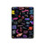 S3433 Vintage Neon Graphic Hülle Schutzhülle Taschen für iPad 10.2 (2021,2020,2019), iPad 9 8 7