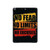 S3492 No Fear Limits Excuses Hülle Schutzhülle Taschen für iPad 10.2 (2021,2020,2019), iPad 9 8 7