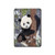 S3793 Cute Baby Panda Snow Painting Hülle Schutzhülle Taschen für iPad 10.2 (2021,2020,2019), iPad 9 8 7