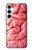 S0339 Brain Hülle Schutzhülle Taschen für Samsung Galaxy A55 5G