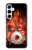 S1431 Skull Drum Fire Rock Hülle Schutzhülle Taschen für Samsung Galaxy A55 5G