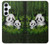 S2441 Panda Family Bamboo Forest Hülle Schutzhülle Taschen für Samsung Galaxy A55 5G