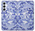 S2768 Willow Pattern Graphic Hülle Schutzhülle Taschen für Samsung Galaxy A55 5G