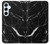 S2895 Black Marble Graphic Printed Hülle Schutzhülle Taschen für Samsung Galaxy A55 5G