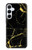 S2896 Gold Marble Graphic Printed Hülle Schutzhülle Taschen für Samsung Galaxy A55 5G