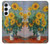 S2937 Claude Monet Bouquet of Sunflowers Hülle Schutzhülle Taschen für Samsung Galaxy A55 5G