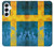 S2990 Sweden Football Soccer Hülle Schutzhülle Taschen für Samsung Galaxy A55 5G