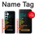 S3523 Think Positive Words Quotes Hülle Schutzhülle Taschen für Samsung Galaxy A55 5G