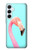 S3708 Pink Flamingo Hülle Schutzhülle Taschen für Samsung Galaxy A55 5G
