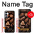 S3840 Dark Chocolate Milk Chocolate Lovers Hülle Schutzhülle Taschen für Samsung Galaxy A55 5G