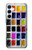 S3956 Watercolor Palette Box Graphic Hülle Schutzhülle Taschen für Samsung Galaxy A55 5G