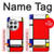 S0157 Composition Red Blue Yellow Hülle Schutzhülle Taschen für OnePlus 12