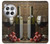 S1316 Grapes Bottle and Glass of Red Wine Hülle Schutzhülle Taschen für OnePlus 12