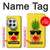 S2443 Funny Pineapple Sunglasses Kiss Hülle Schutzhülle Taschen für OnePlus 12