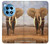 S0310 African Elephant Hülle Schutzhülle Taschen für OnePlus 12R