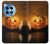 S1083 Pumpkin Spider Candles Halloween Hülle Schutzhülle Taschen für OnePlus 12R