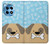 S2669 Cute Dog Paws Bones Cartoon Hülle Schutzhülle Taschen für OnePlus 12R