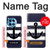 S2758 Anchor Navy Hülle Schutzhülle Taschen für OnePlus 12R