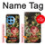 S3013 Vintage Antique Roses Hülle Schutzhülle Taschen für OnePlus 12R