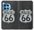 S3207 Route 66 Sign Hülle Schutzhülle Taschen für OnePlus 12R
