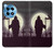 S3262 Grim Reaper Night Moon Cemetery Hülle Schutzhülle Taschen für OnePlus 12R