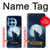 S3693 Grim White Wolf Full Moon Hülle Schutzhülle Taschen für OnePlus 12R