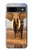 S0310 African Elephant Hülle Schutzhülle Taschen für Google Pixel 8a
