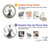 S1432 Skull Octopus X-ray Hülle Schutzhülle Taschen für Google Pixel 8a