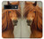 S1595 Beautiful Brown Horse Hülle Schutzhülle Taschen für Google Pixel 8a