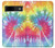 S1697 Tie Dye Colorful Graphic Printed Hülle Schutzhülle Taschen für Google Pixel 8a