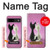 S1832 Love Cat Hülle Schutzhülle Taschen für Google Pixel 8a