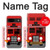 S2058 England British Double Decker Bus Hülle Schutzhülle Taschen für Google Pixel 8a