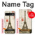 S2108 Eiffel Tower Paris Postcard Hülle Schutzhülle Taschen für Google Pixel 8a