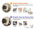 S2174 Eiffel Tower Vintage Paris Hülle Schutzhülle Taschen für Google Pixel 8a