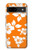 S2245 Hawaiian Hibiscus Orange Pattern Hülle Schutzhülle Taschen für Google Pixel 8a