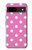 S2358 Pink Polka Dots Hülle Schutzhülle Taschen für Google Pixel 8a