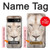 S2399 White Lion Face Hülle Schutzhülle Taschen für Google Pixel 8a