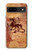 S2485 Dragon Metal Texture Graphic Printed Hülle Schutzhülle Taschen für Google Pixel 8a