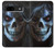 S2585 Evil Death Skull Pentagram Hülle Schutzhülle Taschen für Google Pixel 8a