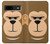 S2721 Cute Grumpy Monkey Cartoon Hülle Schutzhülle Taschen für Google Pixel 8a