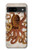S2801 Vintage Octopus Hülle Schutzhülle Taschen für Google Pixel 8a