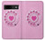 S2847 Pink Retro Rotary Phone Hülle Schutzhülle Taschen für Google Pixel 8a
