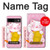 S3025 Pink Maneki Neko Lucky Cat Hülle Schutzhülle Taschen für Google Pixel 8a