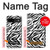 S3056 Zebra Skin Texture Graphic Printed Hülle Schutzhülle Taschen für Google Pixel 8a