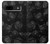 S3153 Black Roses Hülle Schutzhülle Taschen für Google Pixel 8a