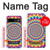 S3162 Colorful Psychedelic Hülle Schutzhülle Taschen für Google Pixel 8a