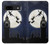 S3249 Peter Pan Fly Full Moon Night Hülle Schutzhülle Taschen für Google Pixel 8a