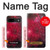 S3368 Zodiac Red Galaxy Hülle Schutzhülle Taschen für Google Pixel 8a